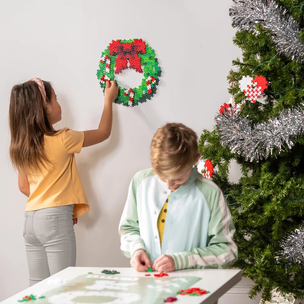 Puzzle By Number – Couronne de Noël (500 pièces) -Jeux de construction- Boutique LeoLudo-Plus-Plus