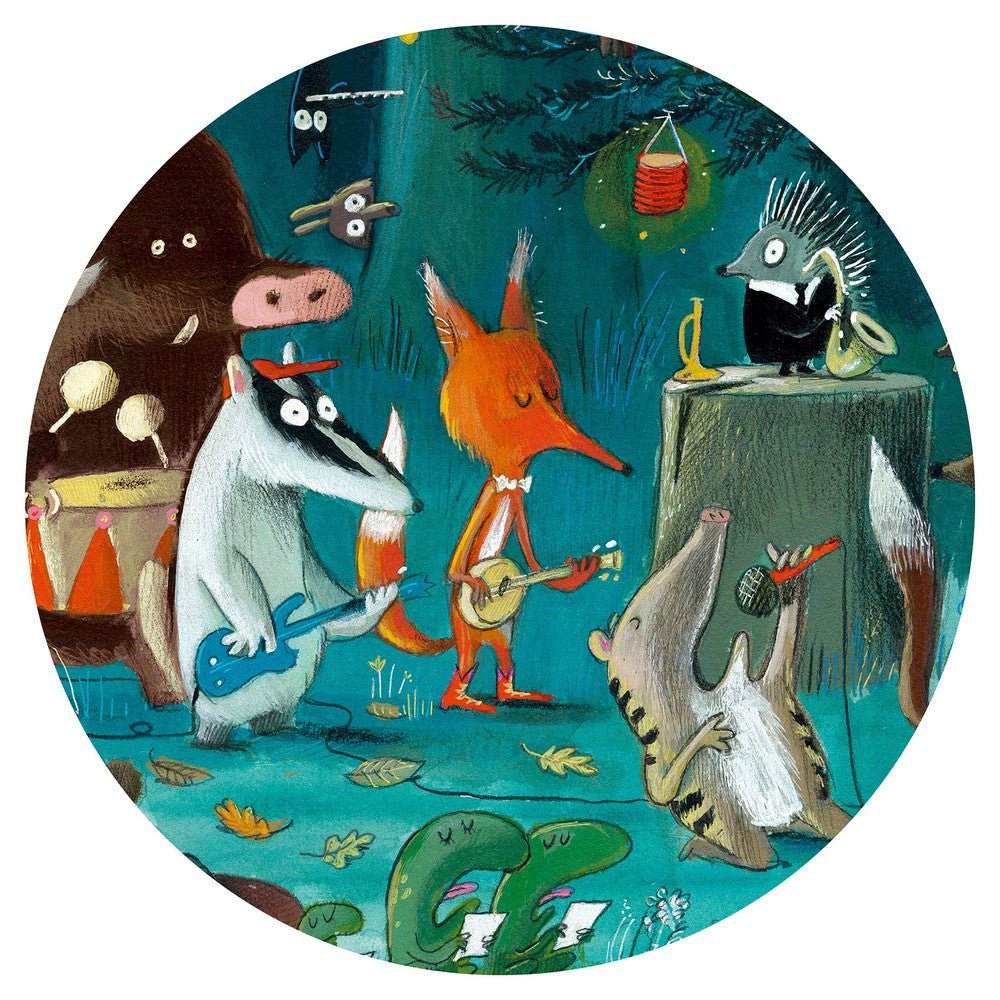 Puzzle d'observation - L'orchestre (35 pcs) - Casse - têtes - Boutique LeoLudo - Djeco