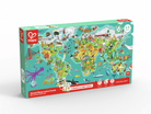 Puzzle du monde 2 en 1 - Casse - têtes - Boutique LeoLudo - Hape