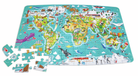 Puzzle du monde 2 en 1 - Casse - têtes - Boutique LeoLudo - Hape