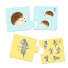 Puzzle duo - Bébés animaux - Casse - têtes - Boutique LeoLudo - Djeco