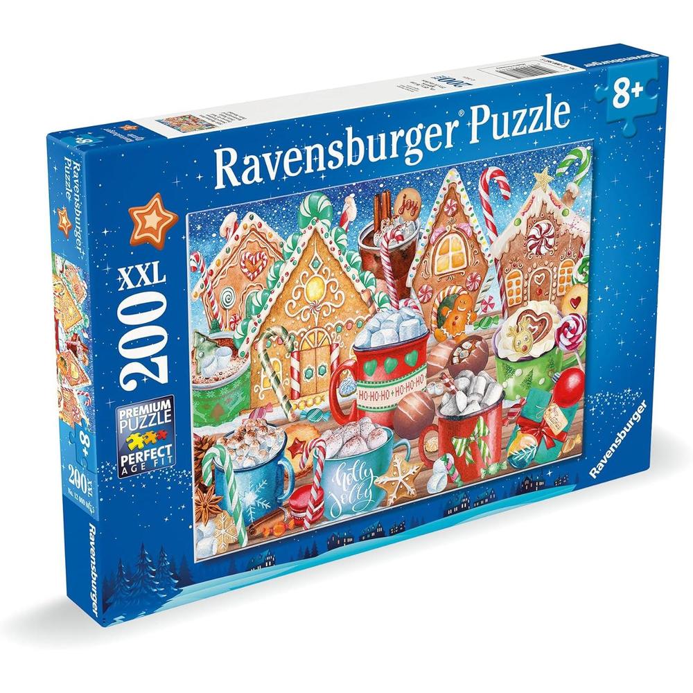 Puzzle Friandises de Noël (200 pcs) -Casse-têtes- Boutique LeoLudo-Ravensburger