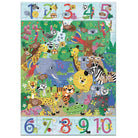 Puzzle géant - 1 à 10 Jungle (54 pcs) - Casse - têtes - Boutique LeoLudo - Djeco