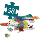 Puzzle géant Léon le dragon (58 pcs) - Casse - têtes - Boutique LeoLudo - Djeco