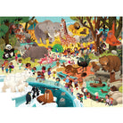 Puzzle - Journée au zoo (48 pcs) - Casse - têtes - Boutique LeoLudo - Crocodile Creek
