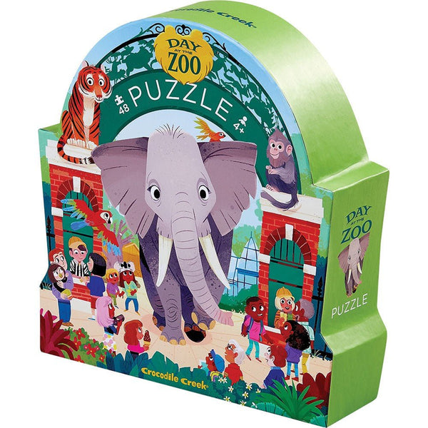 邦楽 ZOO ANIMALIZE MIXXX!!! puzzle-journee-au-zoo-48-pcs-