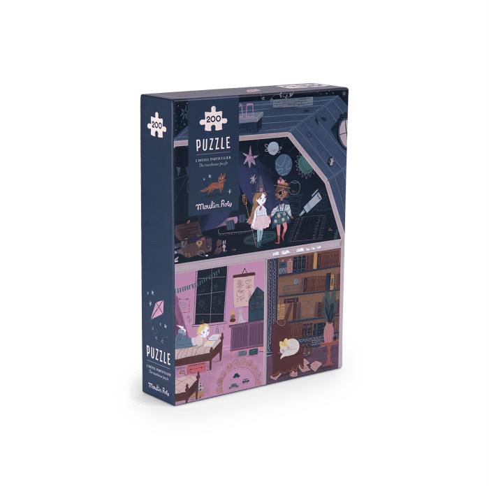 Puzzle Parisiennes - L'hôtel particulier (200 pcs) - Casse - têtes - Boutique LeoLudo - Moulin Roty