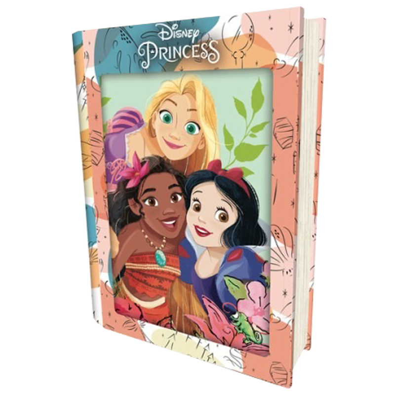Puzzle-livre lenticulaire - Princesses Disney (300 pcs)-Prime 3d-Boutique LeoLudo