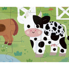 Puzzle tactile - Animaux de la ferme (20 pcs) - Casse - têtes - Boutique LeoLudo - Janod