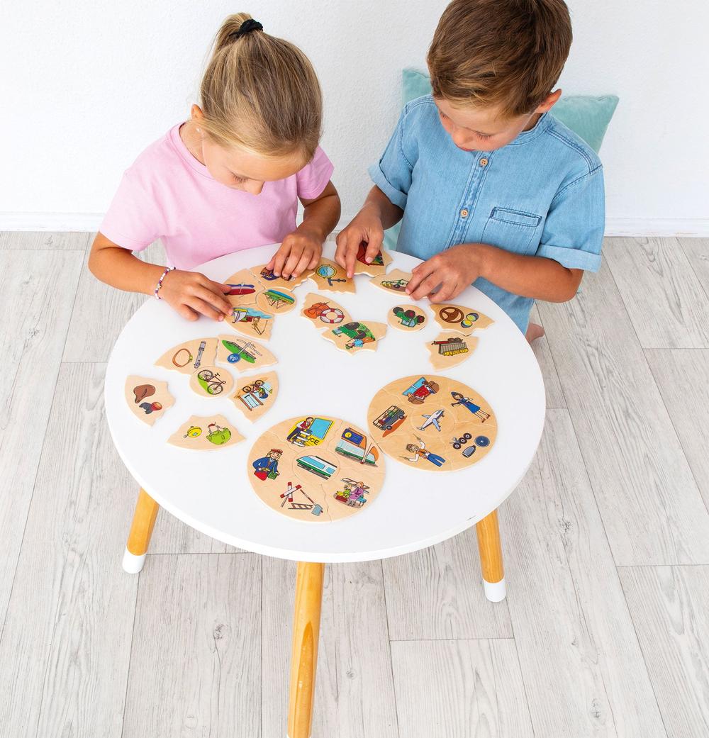 Puzzle Technico - Véhicules - Casse - têtes - Boutique LeoLudo - Beleduc