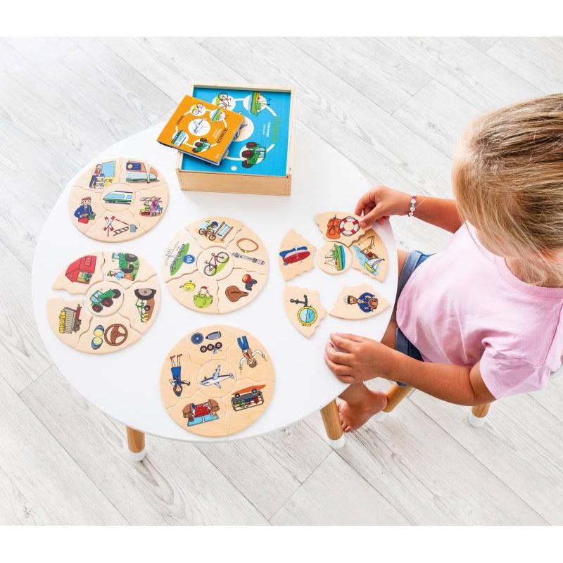 Puzzle Technico - Véhicules - Casse - têtes - Boutique LeoLudo - Beleduc