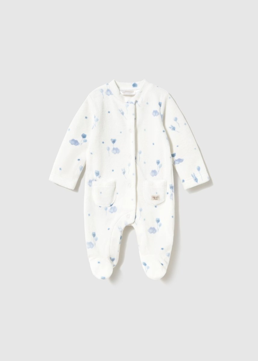 Pyjama imprimé Mayoral – Bleu ciel -Vêtements- Boutique LeoLudo-Mayoral