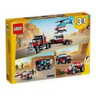 Remorque à plateforme avec hélicoptère (270 pcs) - Jeux de construction - Boutique LeoLudo - LEGO