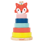 Renard empilable : jeu enfant Baby ForestJouets à trier & empiler - Boutique LeoLudo