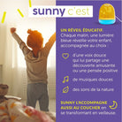 Réveil éducatif et veilleuse Sunny - Morphée -Veilleuses- Boutique LeoLudo-Morphée