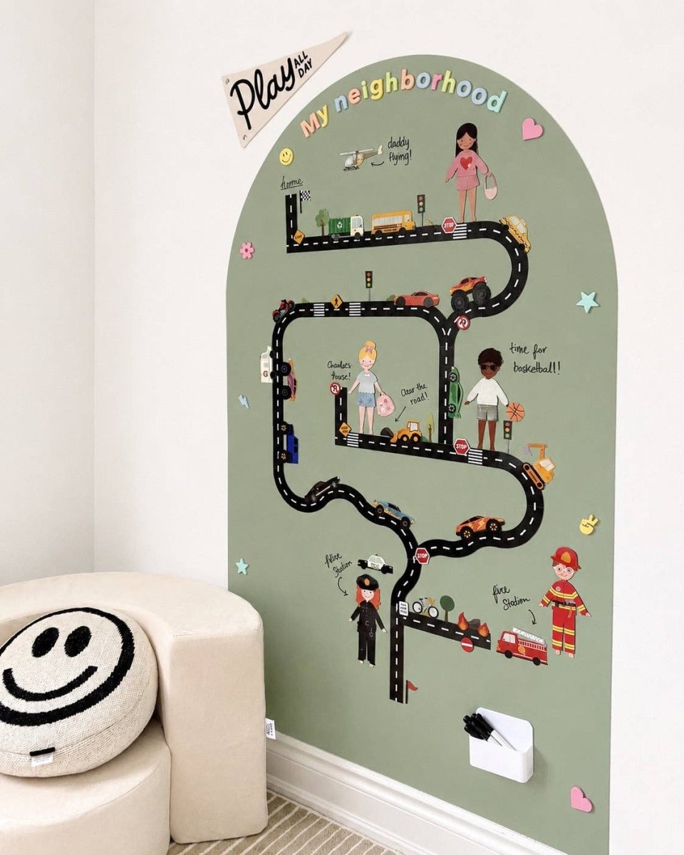Road & Ride – Ensemble de 100 aimants véhicules et routes -Jeux magnétiques- Boutique LeoLudo-Cherrypick