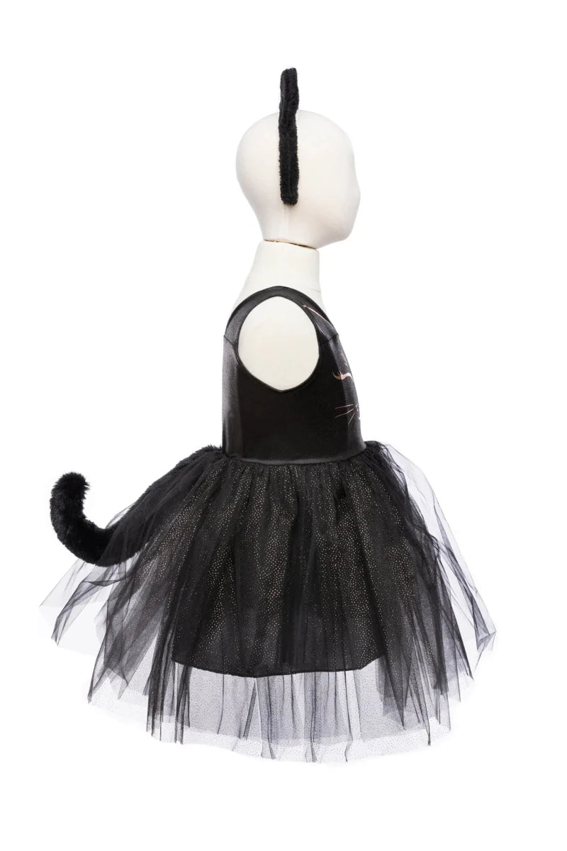 Robe de chat noir avec serre-têt -Costumes- Boutique LeoLudo-Great Pretenders