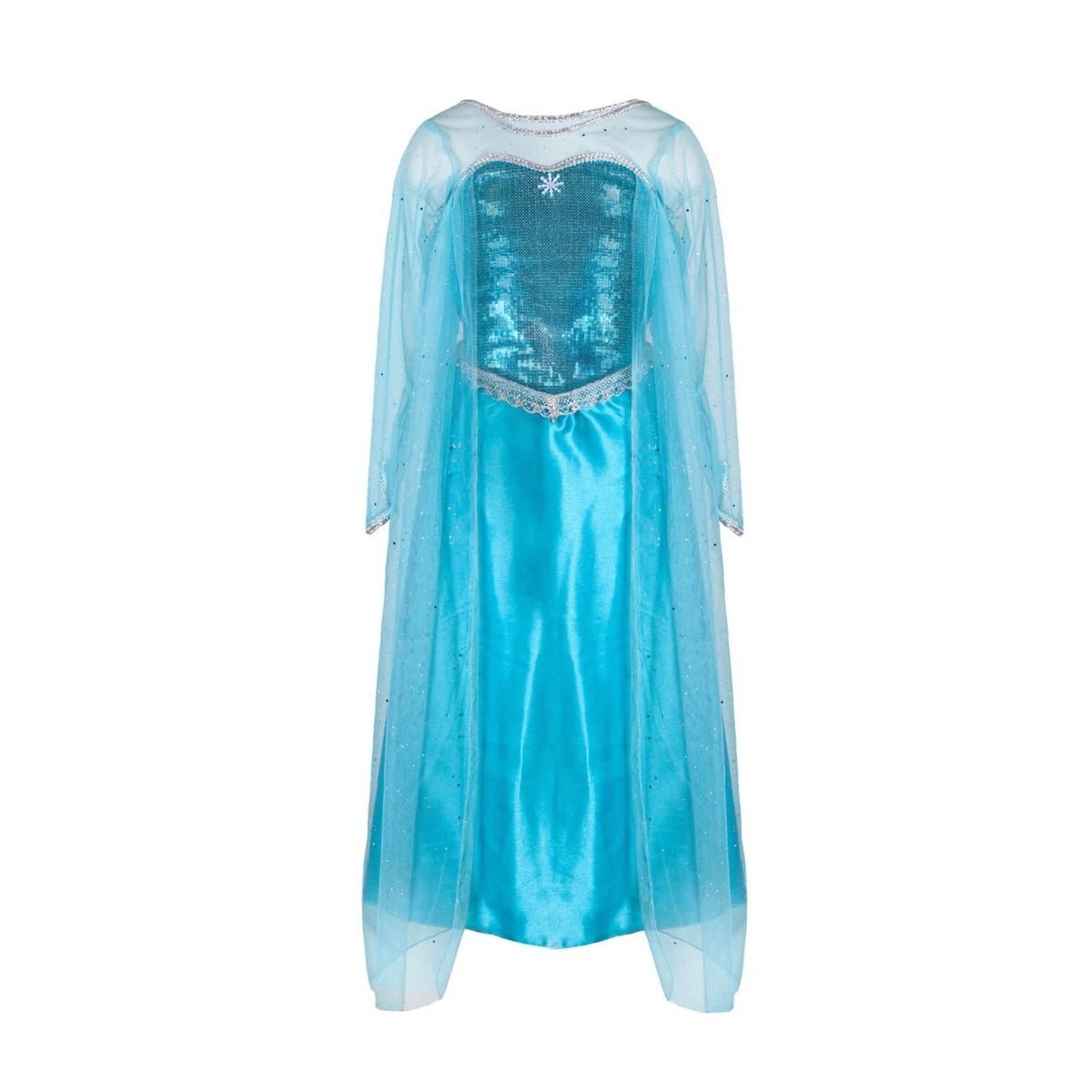 Robe et cape de reine des glaces (3 à 6 ans) - Costumes - Boutique LeoLudo - Great Pretenders