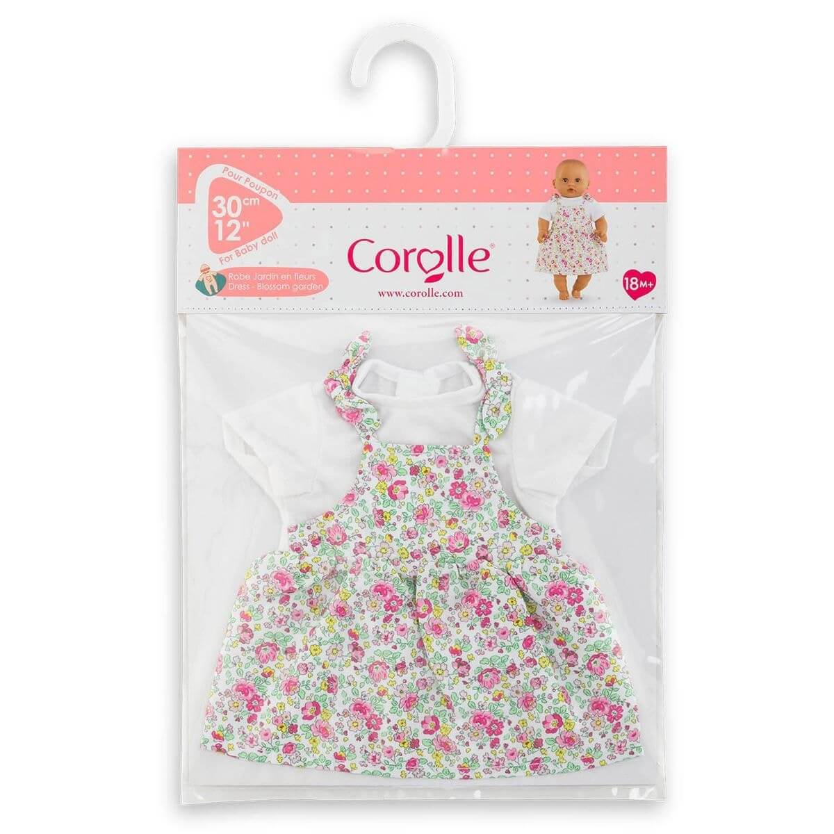 Corolle® Vêtement de poupée robe jardin en fleurs 30 cm
