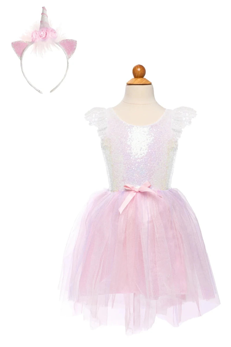 Robe Licorne Dreamy avec coiffe -Costumes- Boutique LeoLudo-Great Pretenders