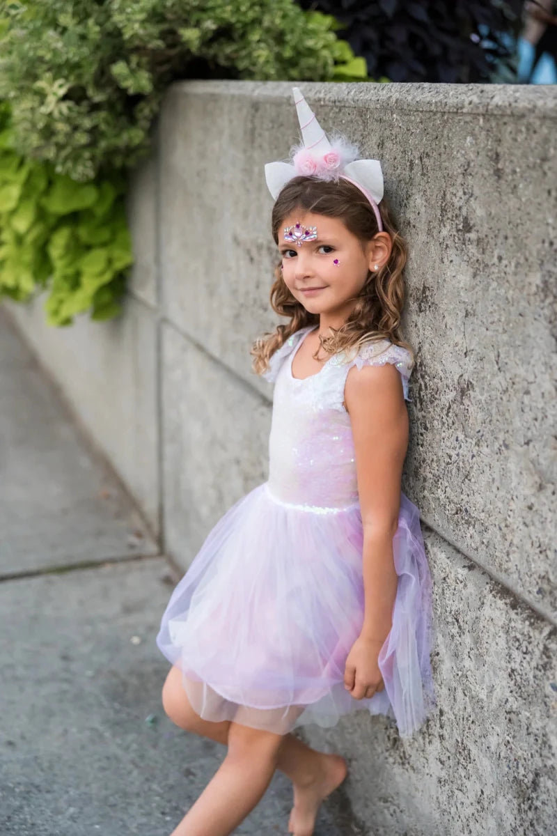 Robe Licorne Dreamy avec coiffe -Costumes- Boutique LeoLudo-Great Pretenders