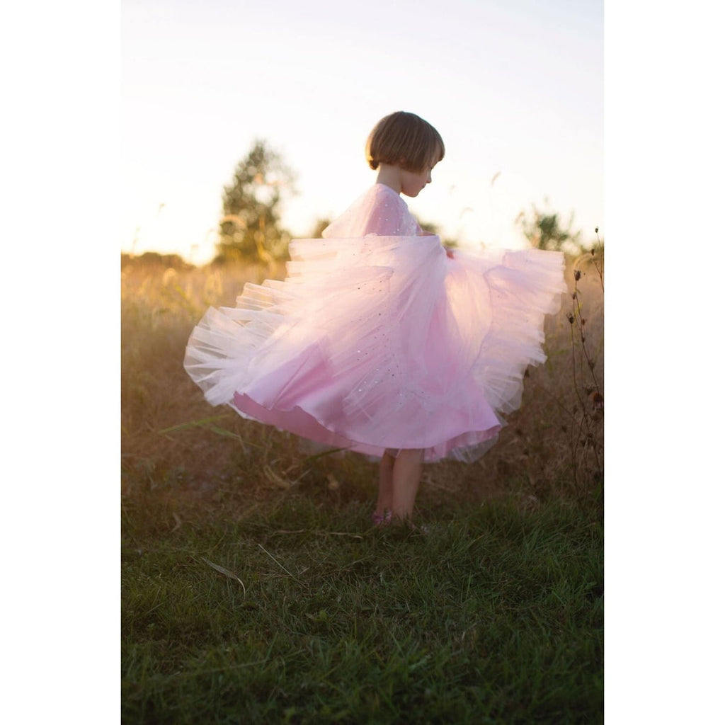 Robe rose élégante de princesse (3-4 ans)-Great Pretenders-Boutique LeoLudo