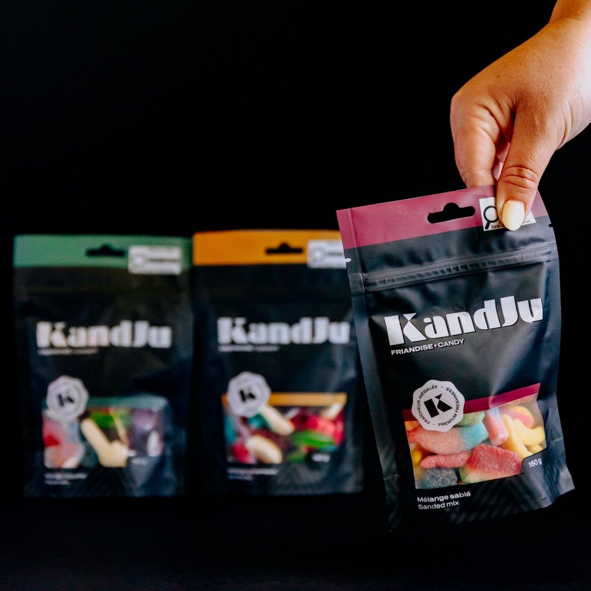 Sac à fermeture de bonbons - Mélange sablé (160g) -Nourriture- Boutique LeoLudo-KandJu