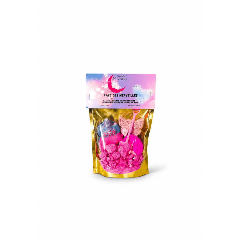 Sachet découverte - Pays des merveilles Pour le bain- Boutique LeoLudo
