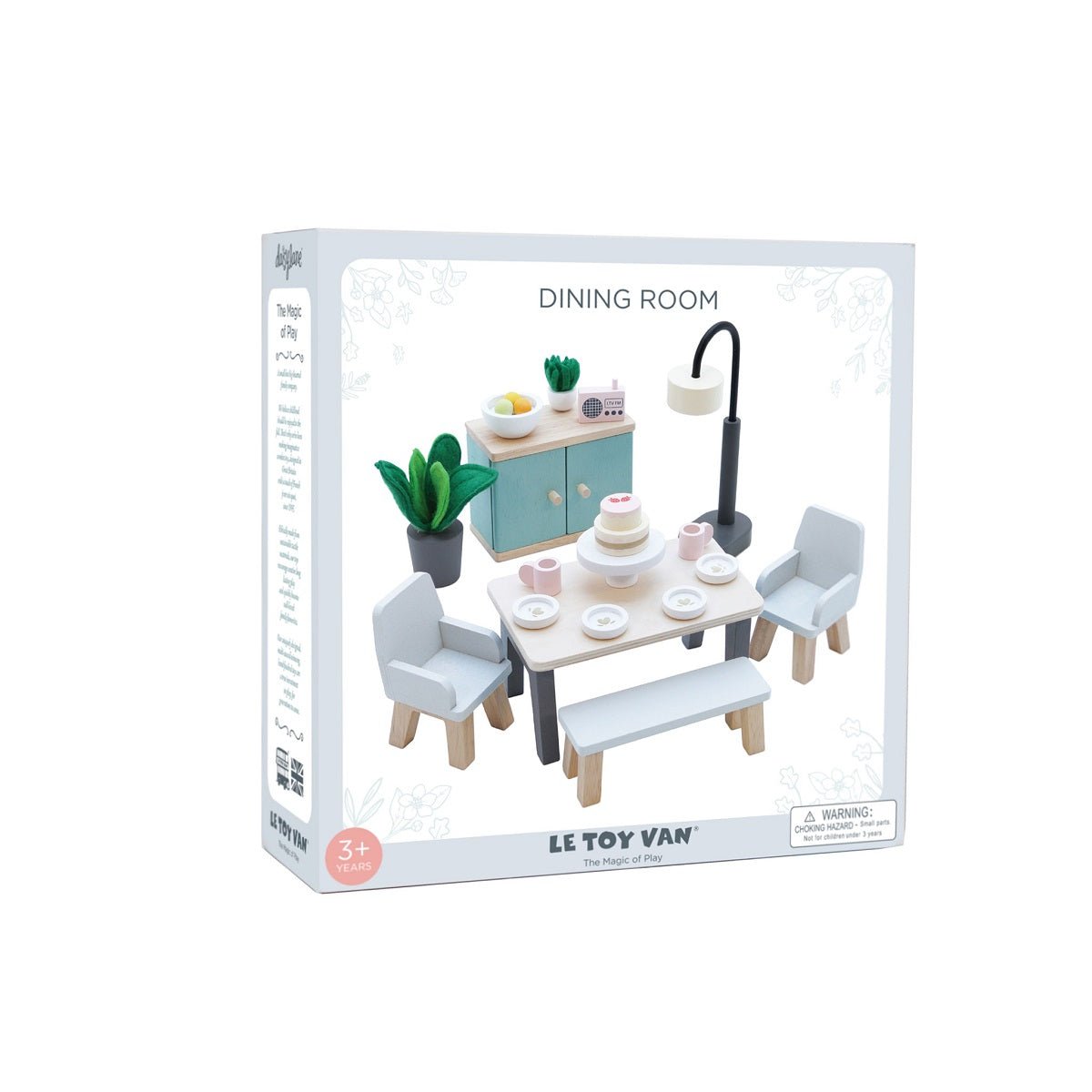 Salle à manger Daisylane pour maison de poupée - Accessoires de maison de poupées - Boutique LeoLudo - Le Toy Van