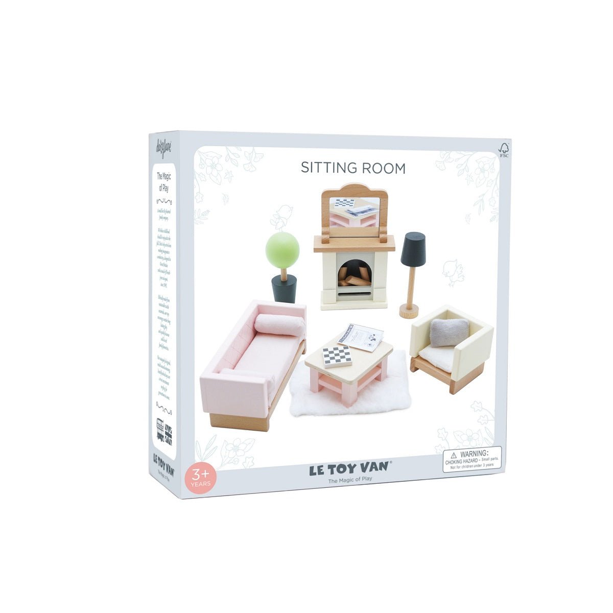Salon Daisylane pour maison de poupée - Accessoires de maison de poupées - Boutique LeoLudo - Le Toy Van