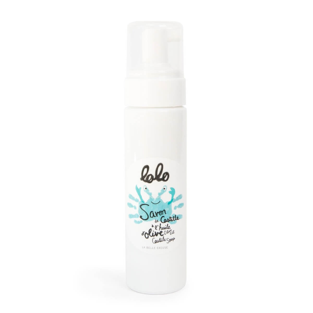 Savon de Castille à l'huile d'olive - pompe mousse (210mL) - Soins et hygiène - Boutique LeoLudo - lolo et moi