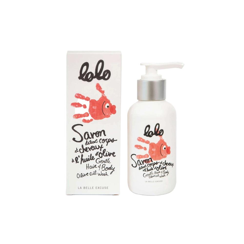 Savon délicat corps et cheveux à l'huile d'olive Soins et hygiène- Boutique LeoLudo