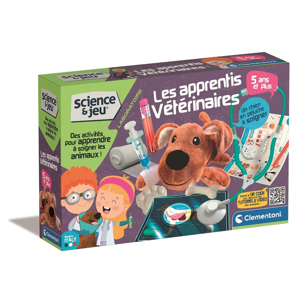 Science & jeu - Les apprentis vétérinaires-Clementoni-Boutique LeoLudo