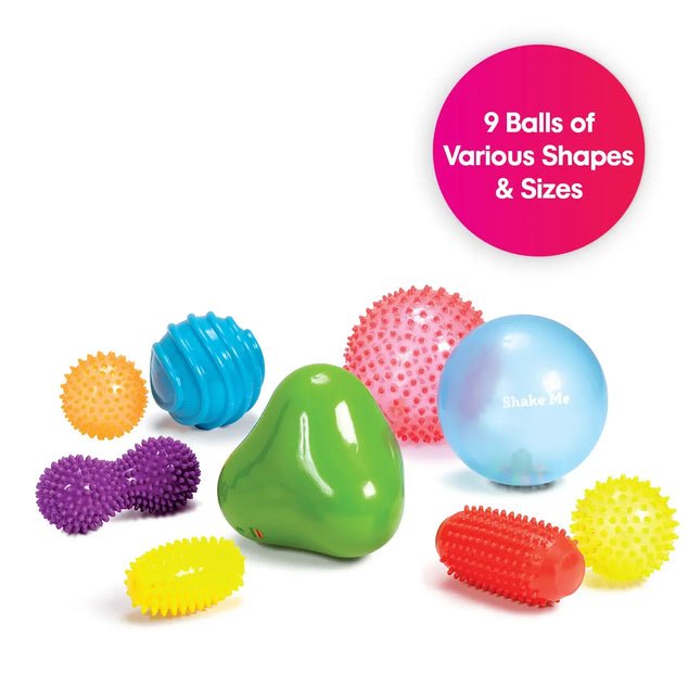 Sensory Shapes & Balls – Balles sensorielles Edushape - Jeux de motricité fine - Boutique LeoLudo - edushape