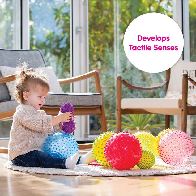 Sensory Shapes & Balls – Balles sensorielles Edushape - Jeux de motricité fine - Boutique LeoLudo - edushape