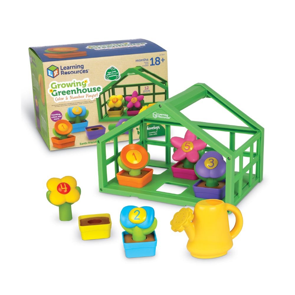 Serre de couleurs et de chiffres Growing Greenhouse - Jeux éducatifs - Boutique LeoLudo - Learning Resources