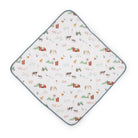 Serviette à capuche pour bébé - Farmyard-Little Unicorn-Boutique LeoLudo