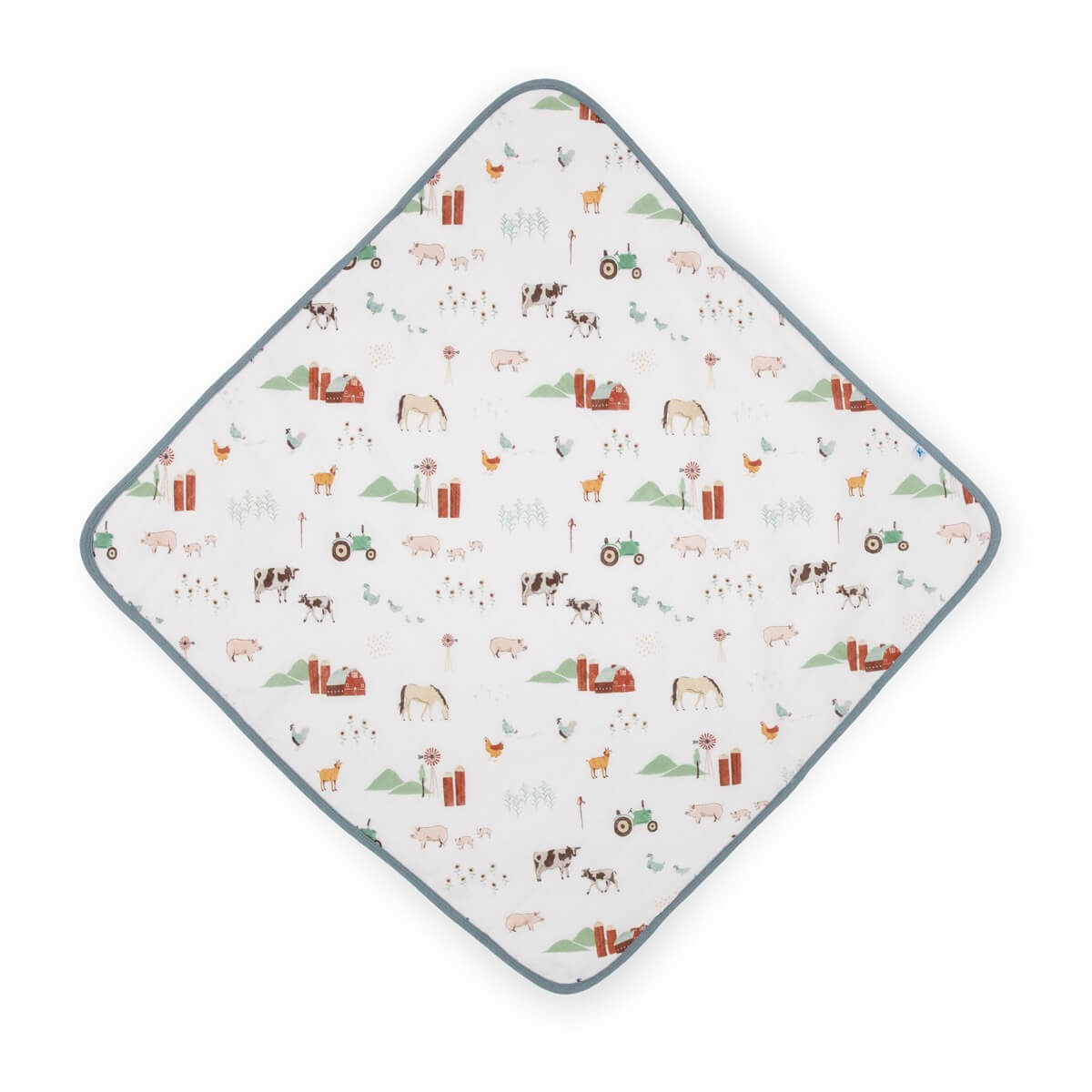 Serviette à capuche pour bébé - Farmyard - Serviettes - Boutique LeoLudo - Little Unicorn