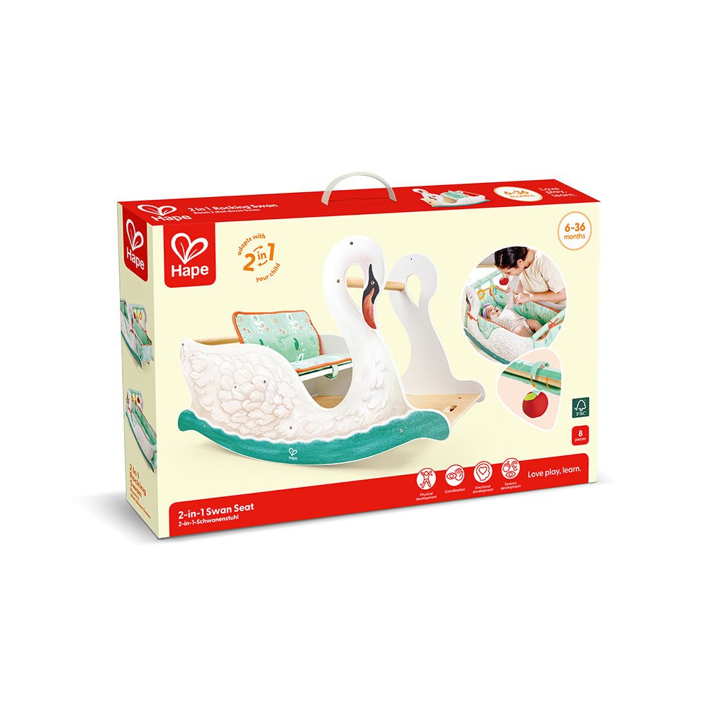 Siège cygne 2 en 1 - Jouets d'éveil - Boutique LeoLudo - Hape