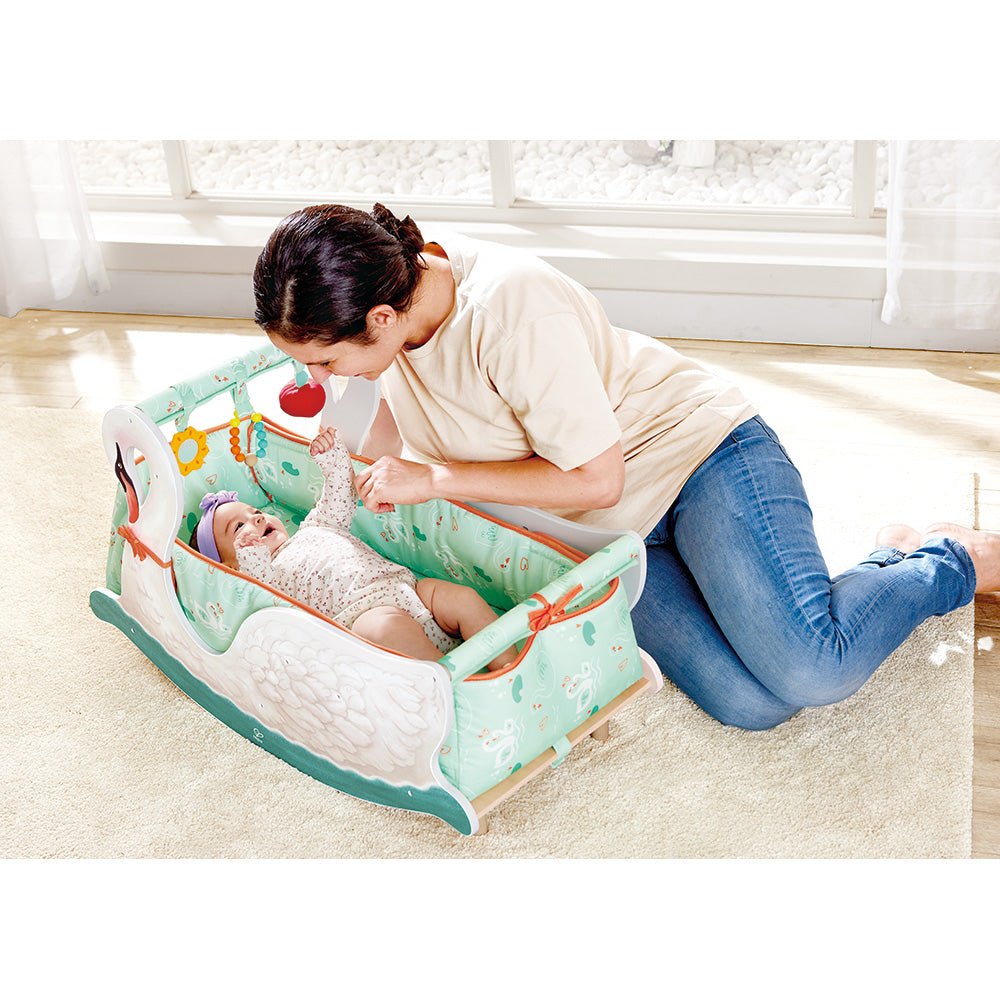 Siège cygne 2 en 1 - Jouets d'éveil - Boutique LeoLudo - Hape