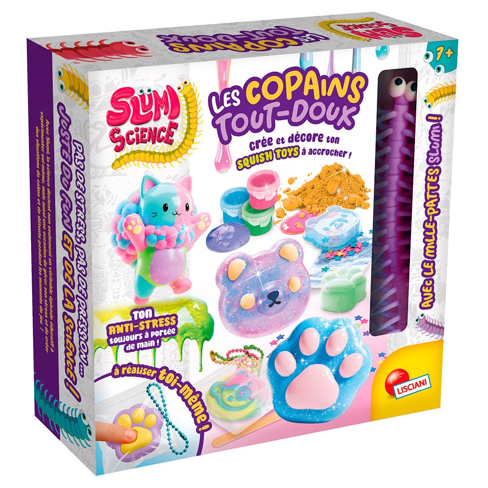 Slumi Science - Les copains tout-doux -Jeux scientifiques- Boutique LeoLudo-Lisciani