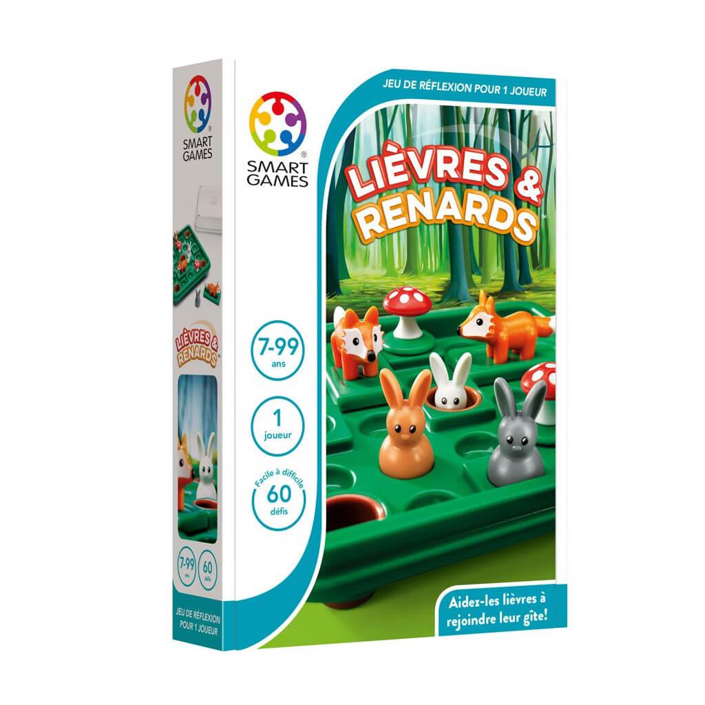Smart Games - Lièvres et Renards - Jeux de logique - Boutique LeoLudo - Smart Games