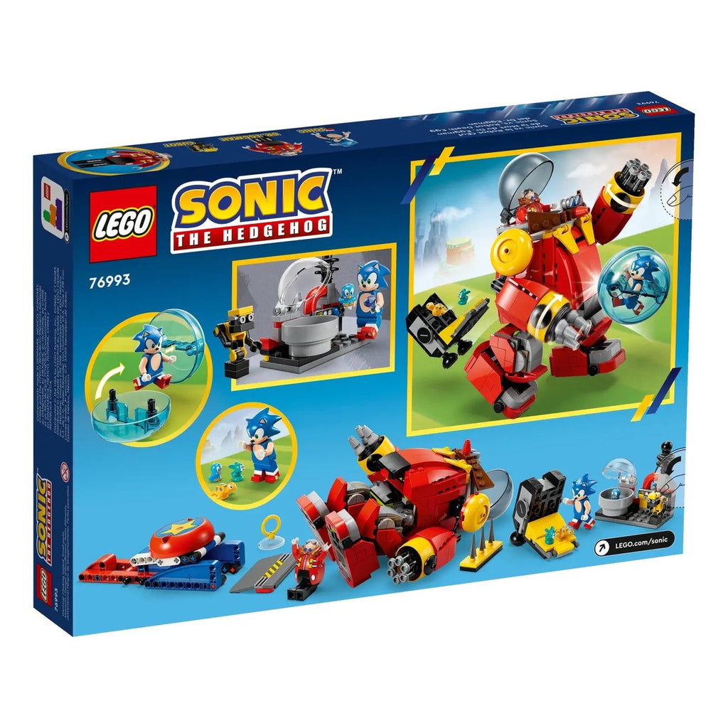 Sonic contre le robot de l'œuf de la mort du Dr Eggman (615 pcs.)-LEGO-Boutique LeoLudo