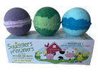 Squigglers du printemps – paquet de 3 bombes effervescentes de bain pour enfants - Jouets de bain - Boutique LeoLudo - Loot