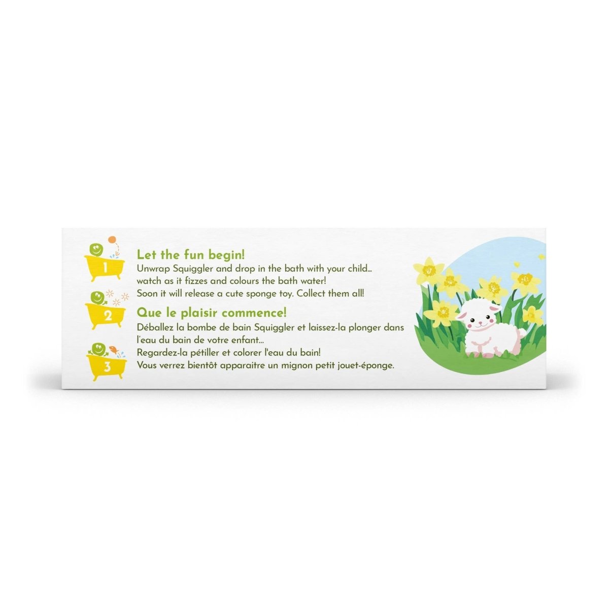 Squigglers du printemps – paquet de 3 bombes effervescentes de bain pour enfants - Jouets de bain - Boutique LeoLudo - Loot