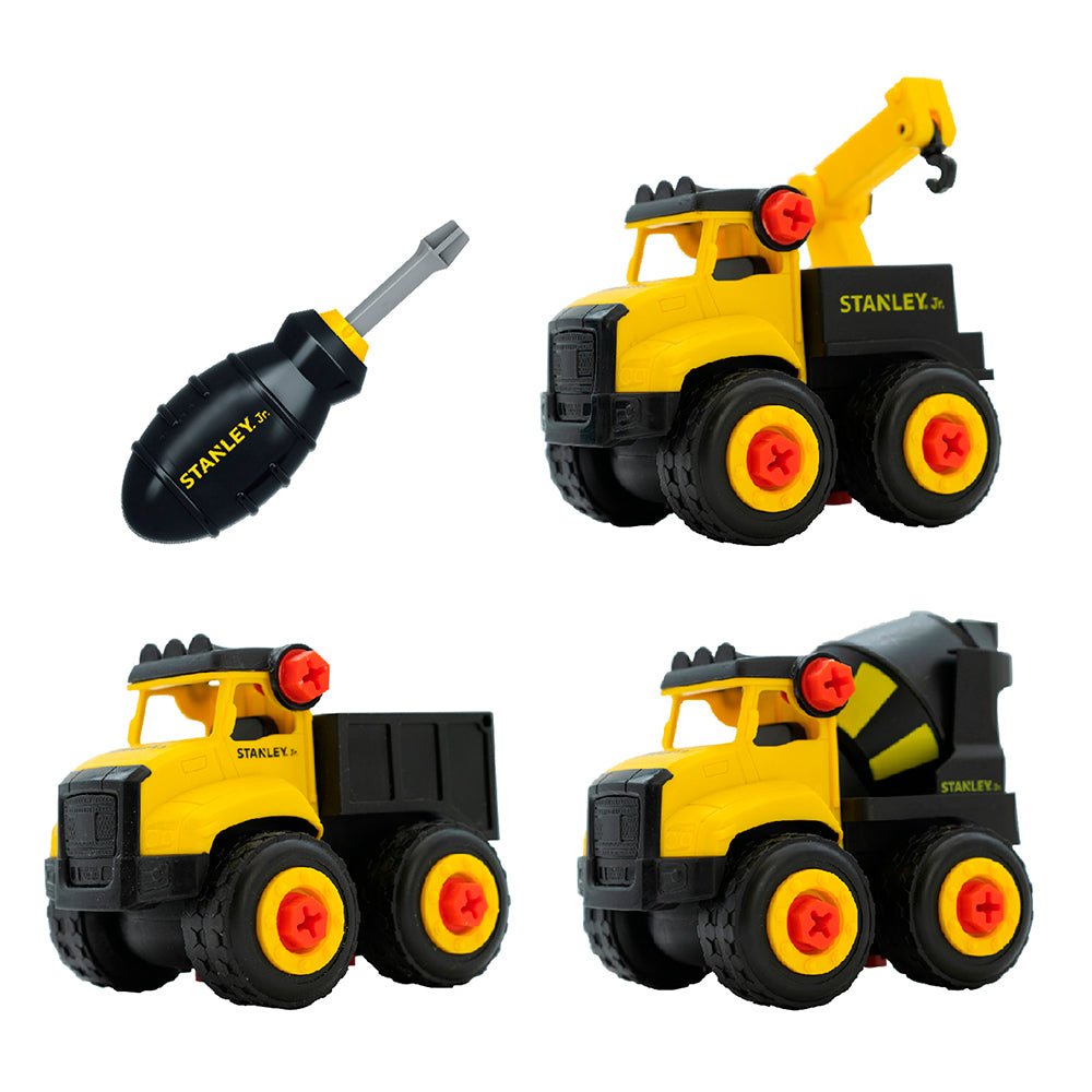 Stanley Jr. - Ensemble 3 pièces à démonter -Véhicules de jeu- Boutique LeoLudo-Stanley Jr.