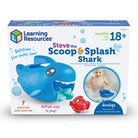 Steve le requin à ramasser et éclabousser - Jouets de bain - Boutique LeoLudo - Learning Resources