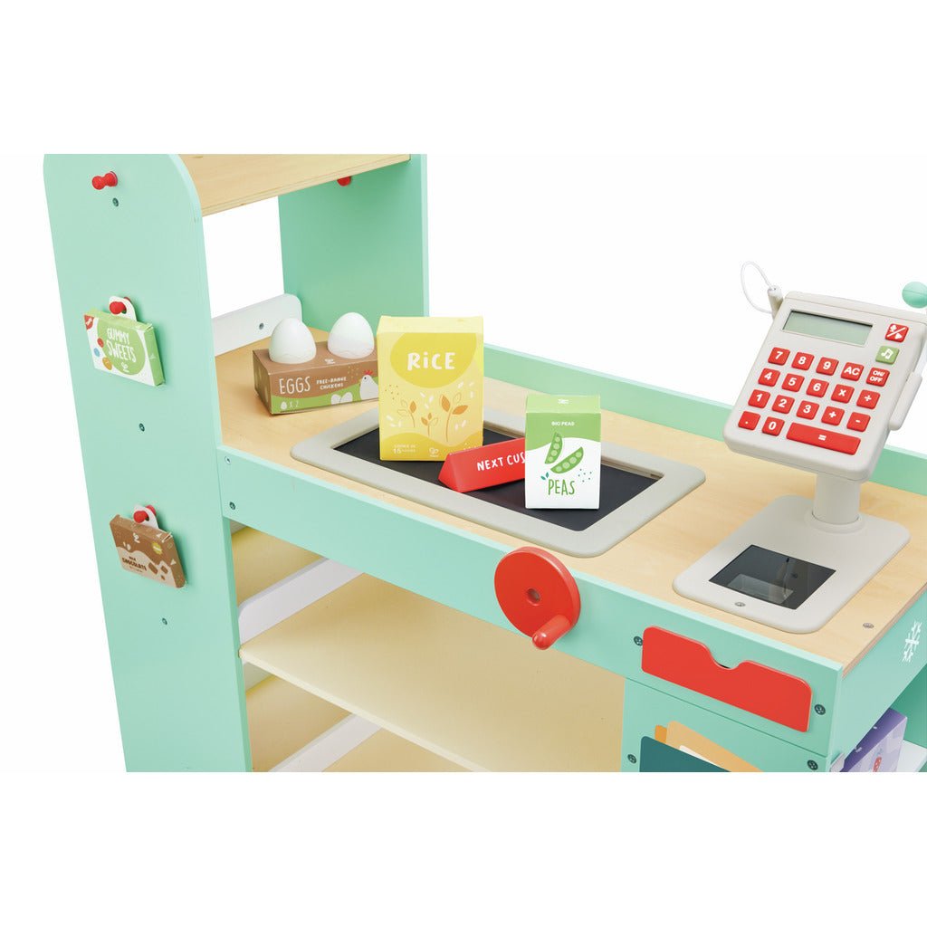 Supermarché en bois interactif - Jouets d'imitation - Boutique LeoLudo - Hape