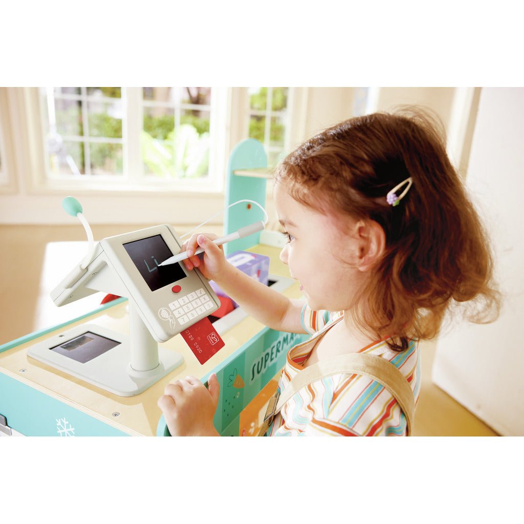 Supermarché en bois interactif - Jouets d'imitation - Boutique LeoLudo - Hape