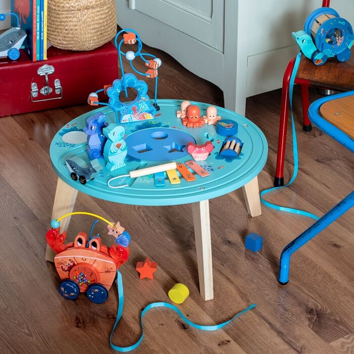 Table d'activités Aventures de Paulie - Tables d'activités - Boutique LeoLudo - Moulin Roty